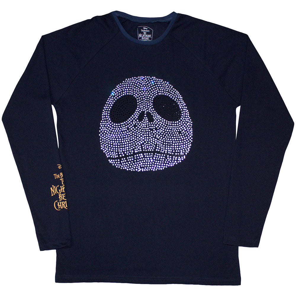 The Nightmare Before Christmas Rhinestone Jack Blue
