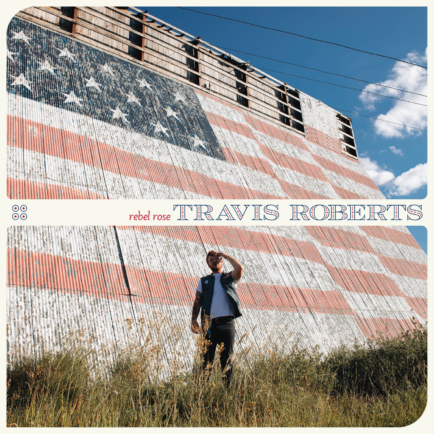 Travis Roberts Rebel Rose (Red Vinyl)