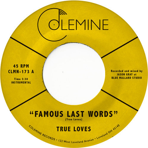 True Loves Famous Last Words (7" Single)