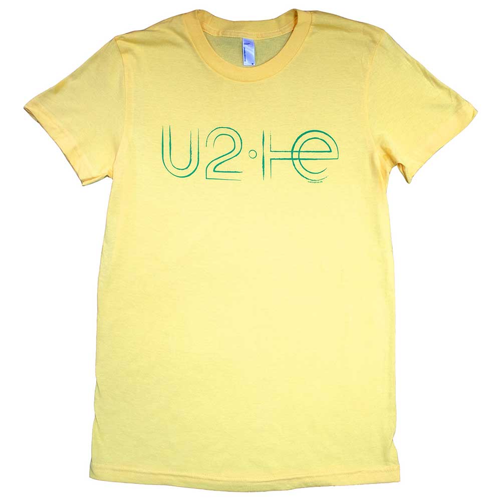 U2 Brazil Logo Babydoll Yellow