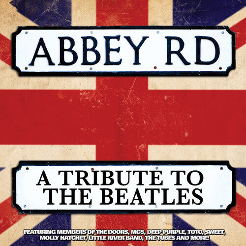 Various Artists Abbey Road: A Tribute to the Beatles (Limited Edition, Red Marble Colored Vinyl)