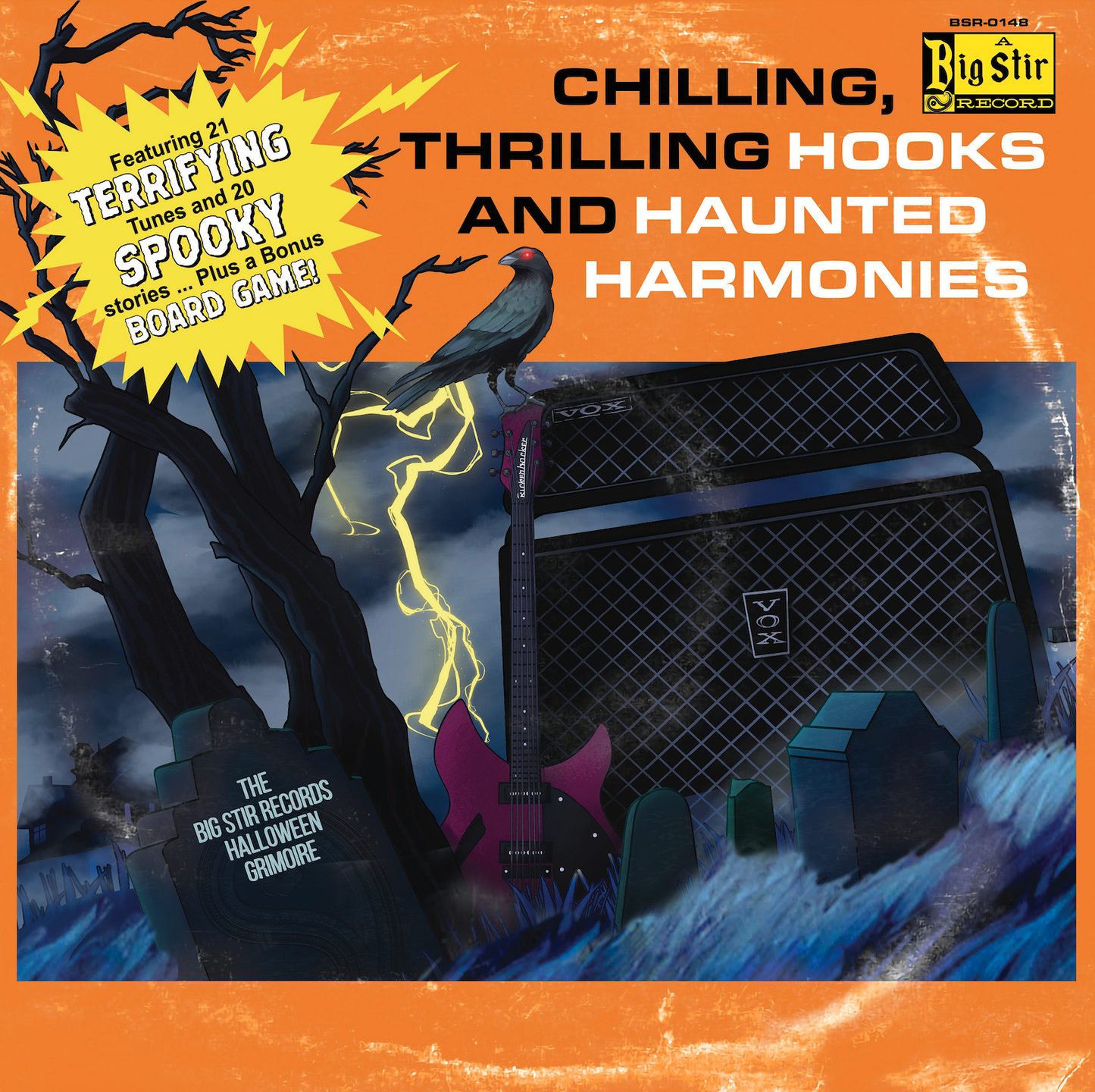 Various Artists CHILLING, THRILLING HOOKS AND HAUNTED HARMONIES: THE BIG STIR RECORDS HALLOWEEN GRIMOIRE