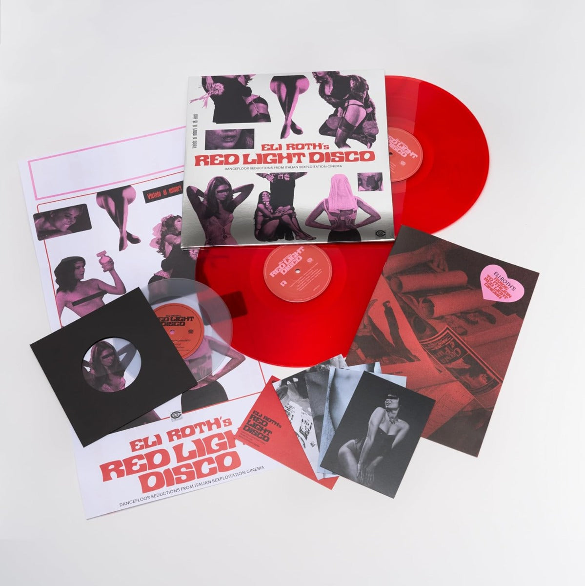 Various Artists Eli Roth's Red Light Disco (Deluxe Edition, 180 Gram Vinyl) (2 Lp's/7" Single)