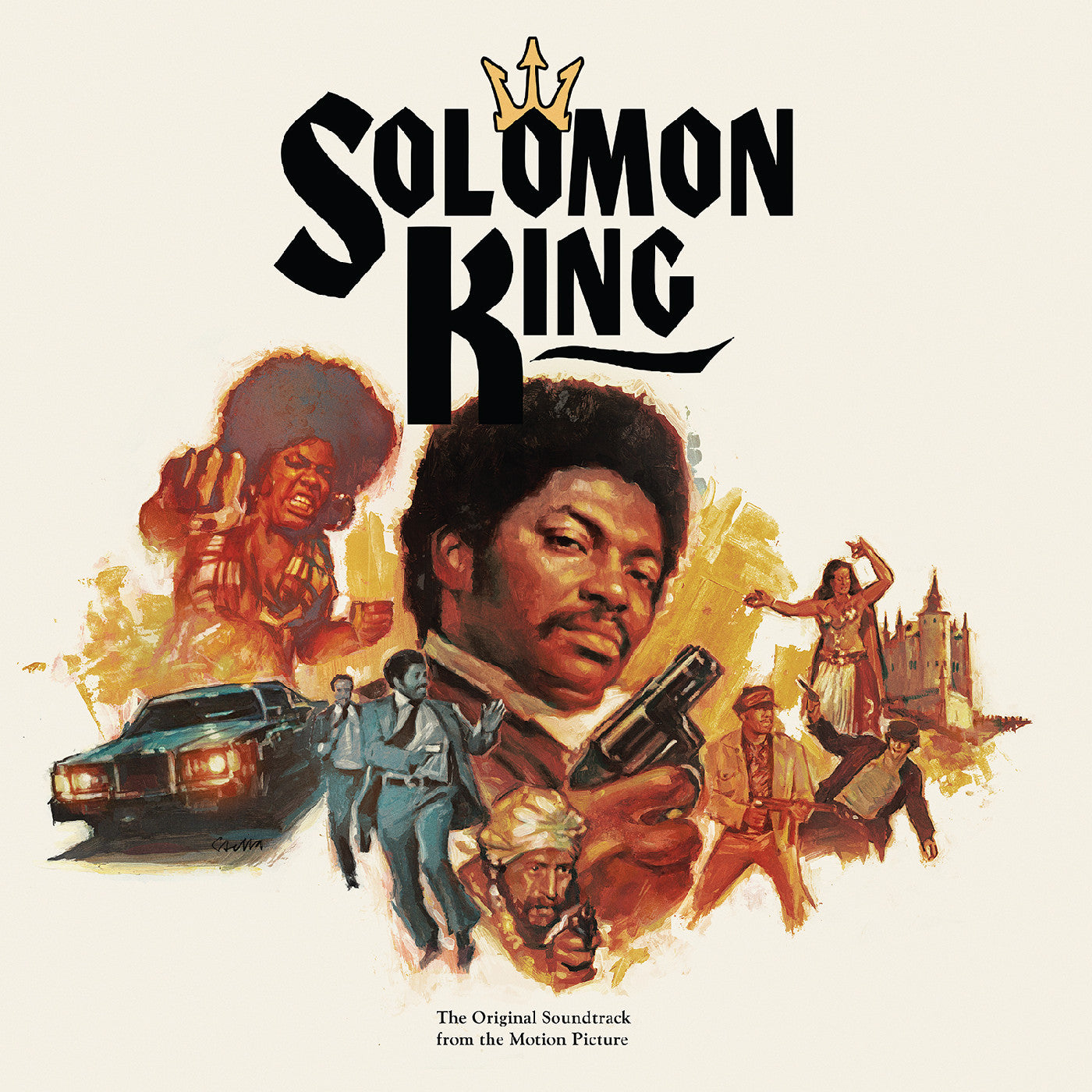 Various Artists Solomon King--The Original Soundtrack From The Motion Picture (Expanded) (Tiger Swirl Vinyl)