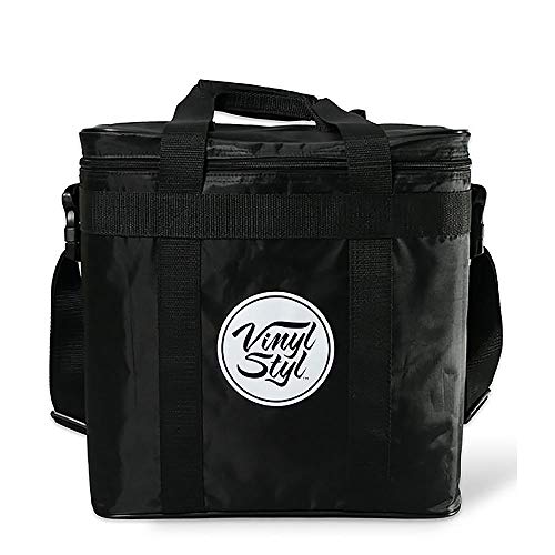 Vinyl Styl™ Padded Carrying Case for Records and Portable Turntables