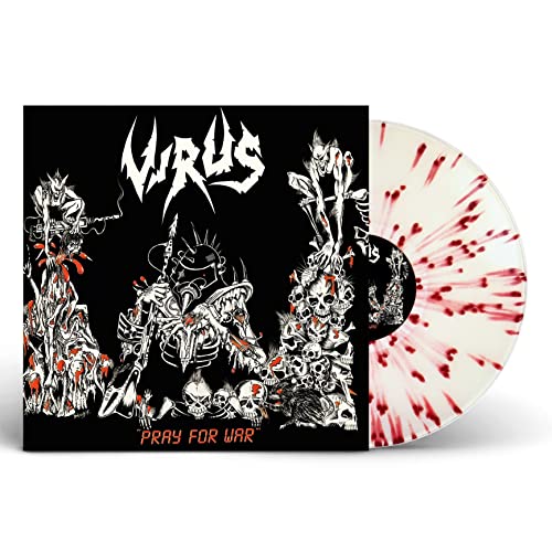 Virus Pray For War (White W/ Red Splatter Vinyl)