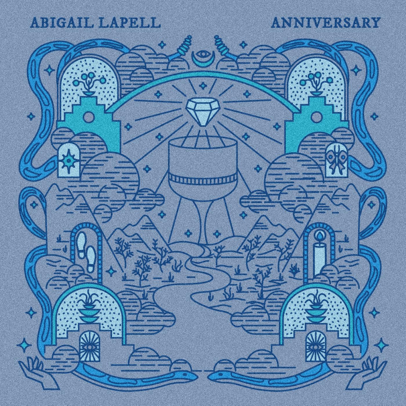 Abigail Lapell Anniversary (AQUA BLUE VINYL)