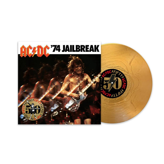 AC/DC '74 Jailbreak (50th Anniversary Edition, Gold Color Vinyl)