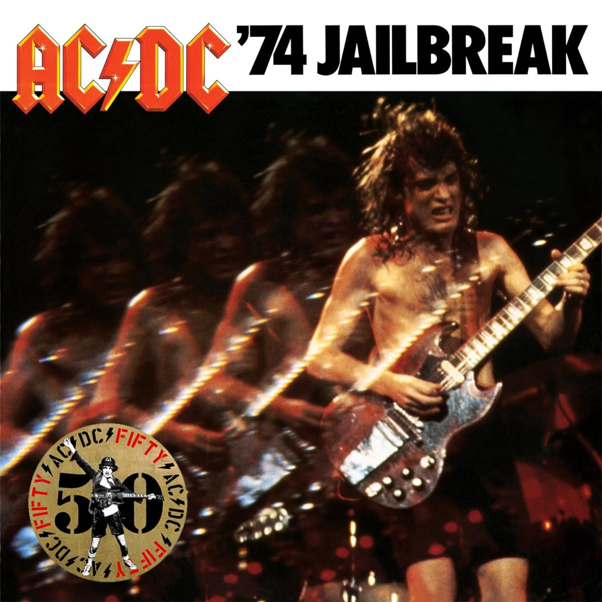 AC/DC '74 Jailbreak (50th Anniversary Edition, Gold Color Vinyl)