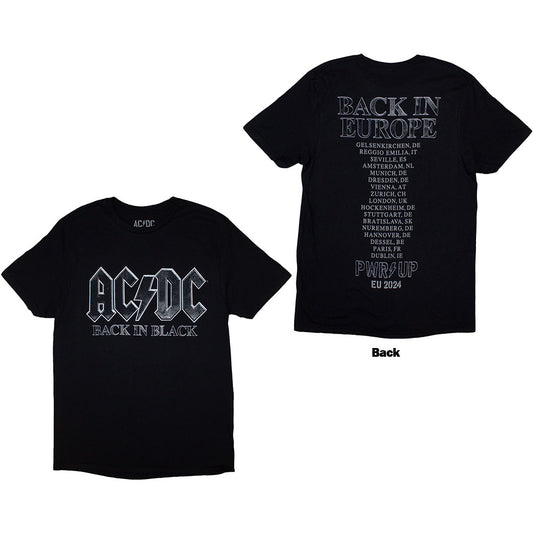 AC/DC Back In Black PWR-UP EU Tour '24 Black