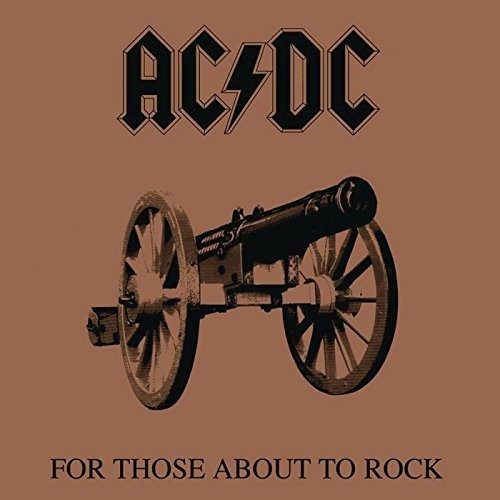 AC/DC For Those About To Rock (50th Anniversary Edition, Gold Color Vinyl) [Import]