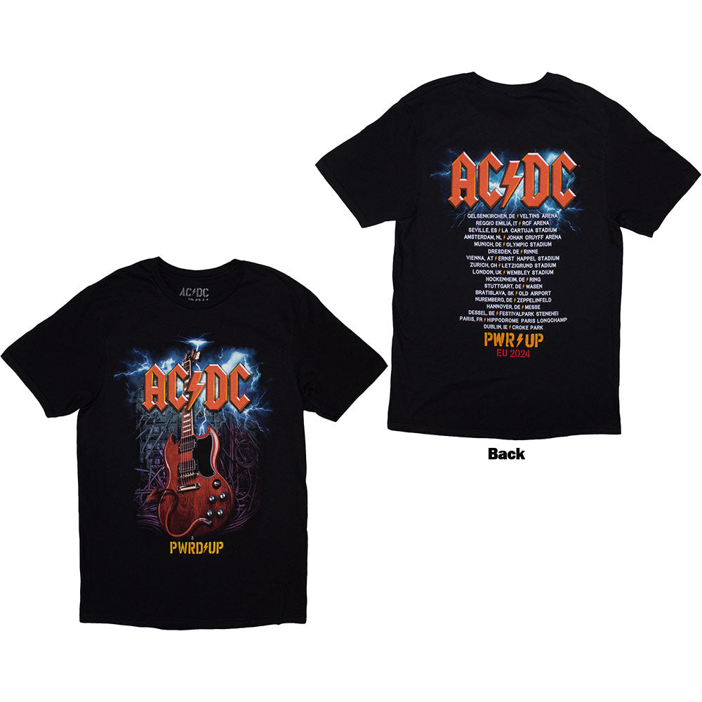 AC/DC Guitar PWR-UP EU Tour '24 Black