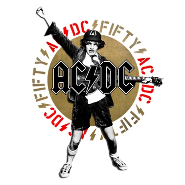 AC/DC Let There Be Rock (50th Anniversary Edition, Gold Color Vinyl)
