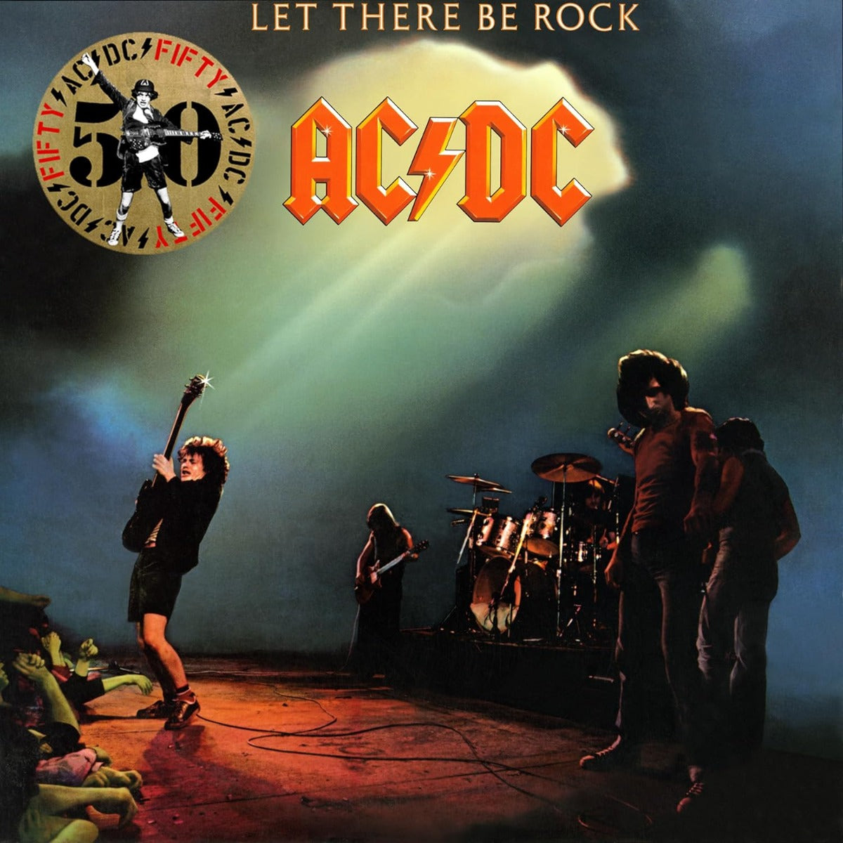 AC/DC Let There Be Rock (50th Anniversary Edition, Gold Color Vinyl)
