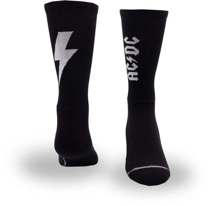 AC/DC Perri's - AC/DC - Lightning Strikes - Crew Socks