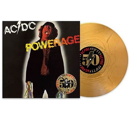 AC/DC Powerage (50th Anniversary Edition, Gold Color Vinyl) [Import]
