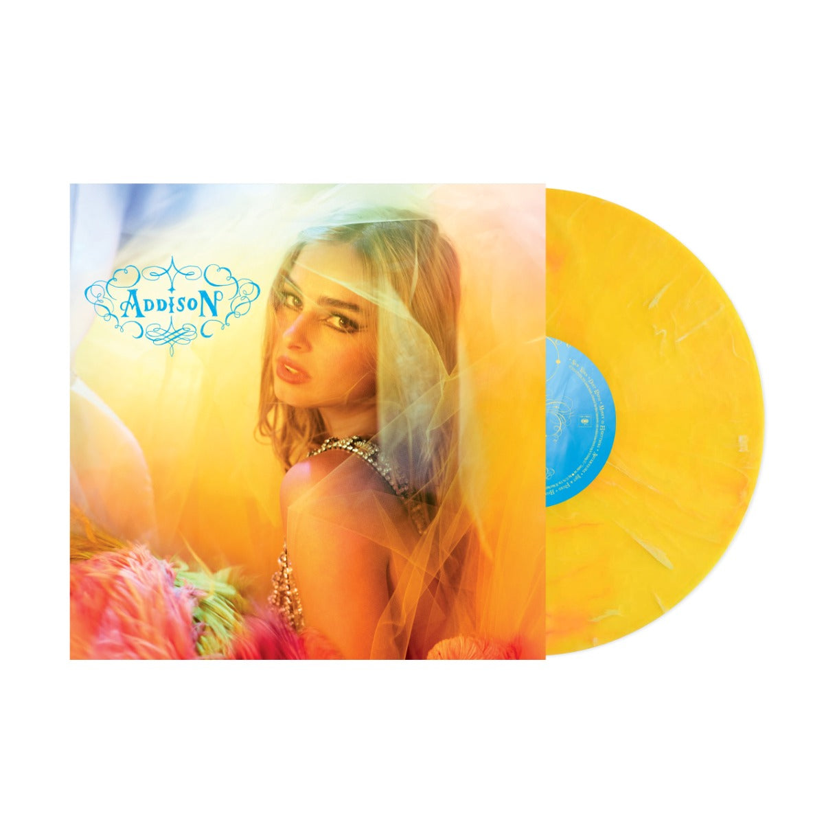 Addison Rae Addison (Yellow Marble Vinyl)
