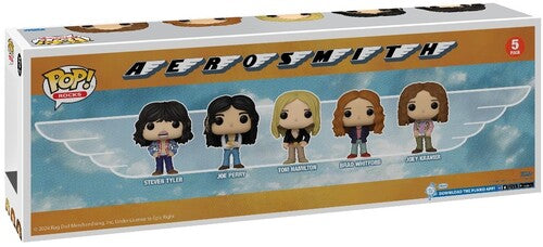 Aerosmith FUNKO POP! ROCKS: Aerosmith - 5Pack (Large Item, Vinyl Figure)