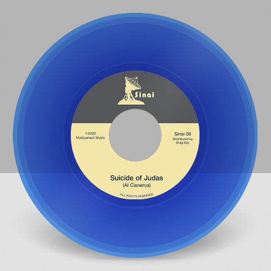 Al Cisneros Suicide of Judas / Akeldama (BLUE VINYL)