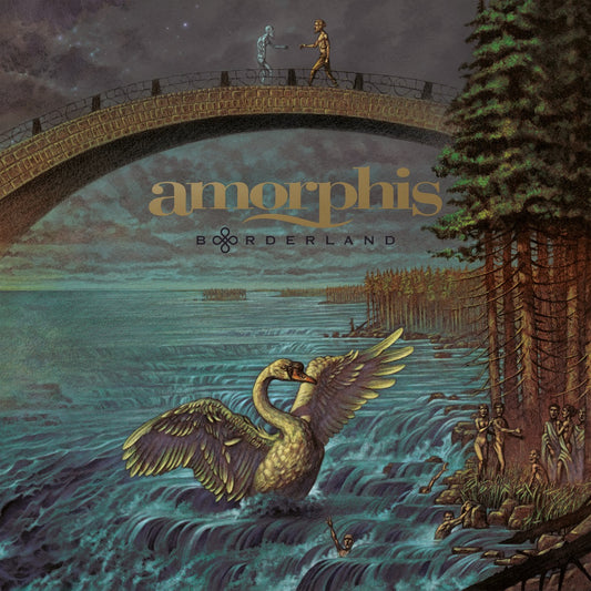 Amorphis Borderland (Indie Exclusive) ("Borderland" Green Blue Marbled Vinyl) [2Lp]