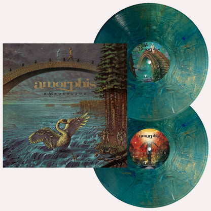 Amorphis Borderland (Indie Exclusive) ("Borderland" Green Blue Marbled Vinyl) [2Lp]