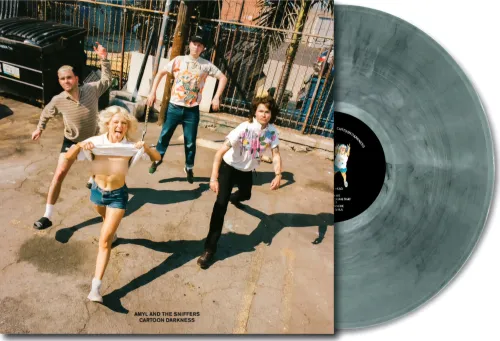 Amyl & The Sniffers Cartoon Darkness (Doing In Me Lungs Edition) (Indie Exclusive, Limited Edition, Colored Vinyl, Smoke, Poster)