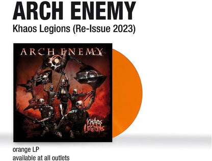 Arch Enemy Khaos Legions (Colored Vinyl, Orange, Limited Edition, Reissue)