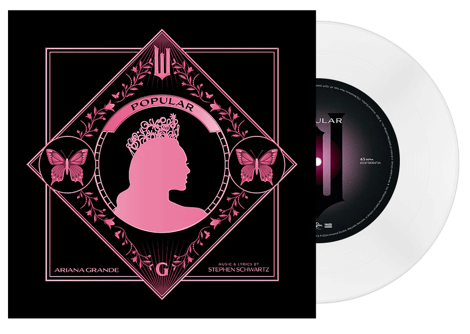 Ariana Grande Popular (Wicked: The Soundtrack) (Limited Edition, Clear Vinyl) (7" Single)