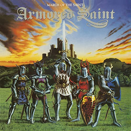 Armored Saint March Of The Saint (Clear Vinyl, Blue)