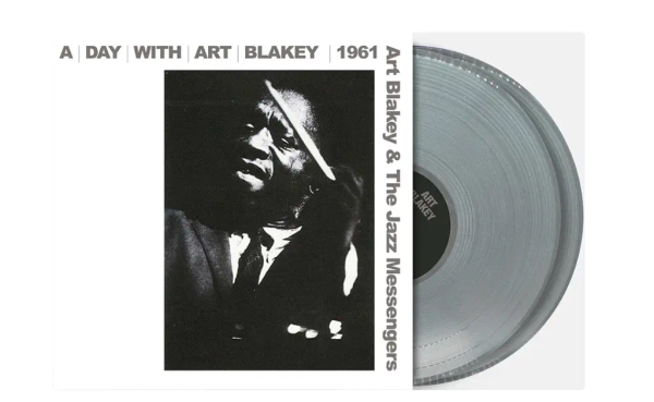 Art Blakey & The Jazz Messengers A Day With Art Blakey 1961 (RSD Essential, Indie Exclusive, Metallic Silver Colored Vinyl) (2 Lp's)