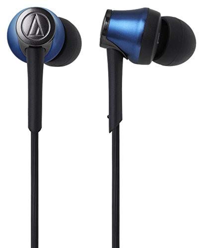 Audio-Technica Sound Reality Wireless In-Ear Headphones, Blue ATH-CKR55BTBL
