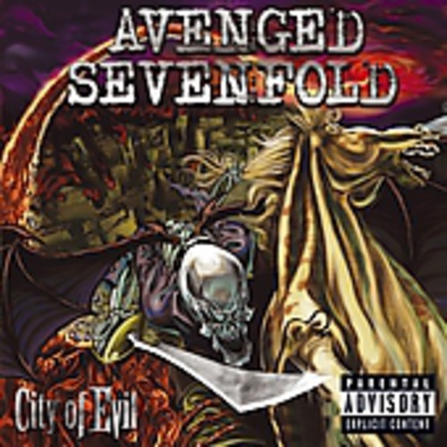 Avenged Sevenfold City of Evil (Limited Edition, Indie Exclusive, Orange & Red Swirl Colored Vinyl) [Explicit Content] (2 Lp's)