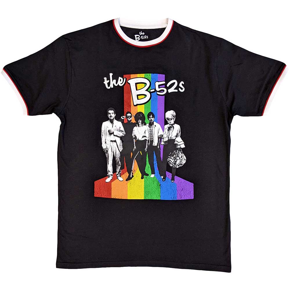 B52s Rainbow Stripes Black