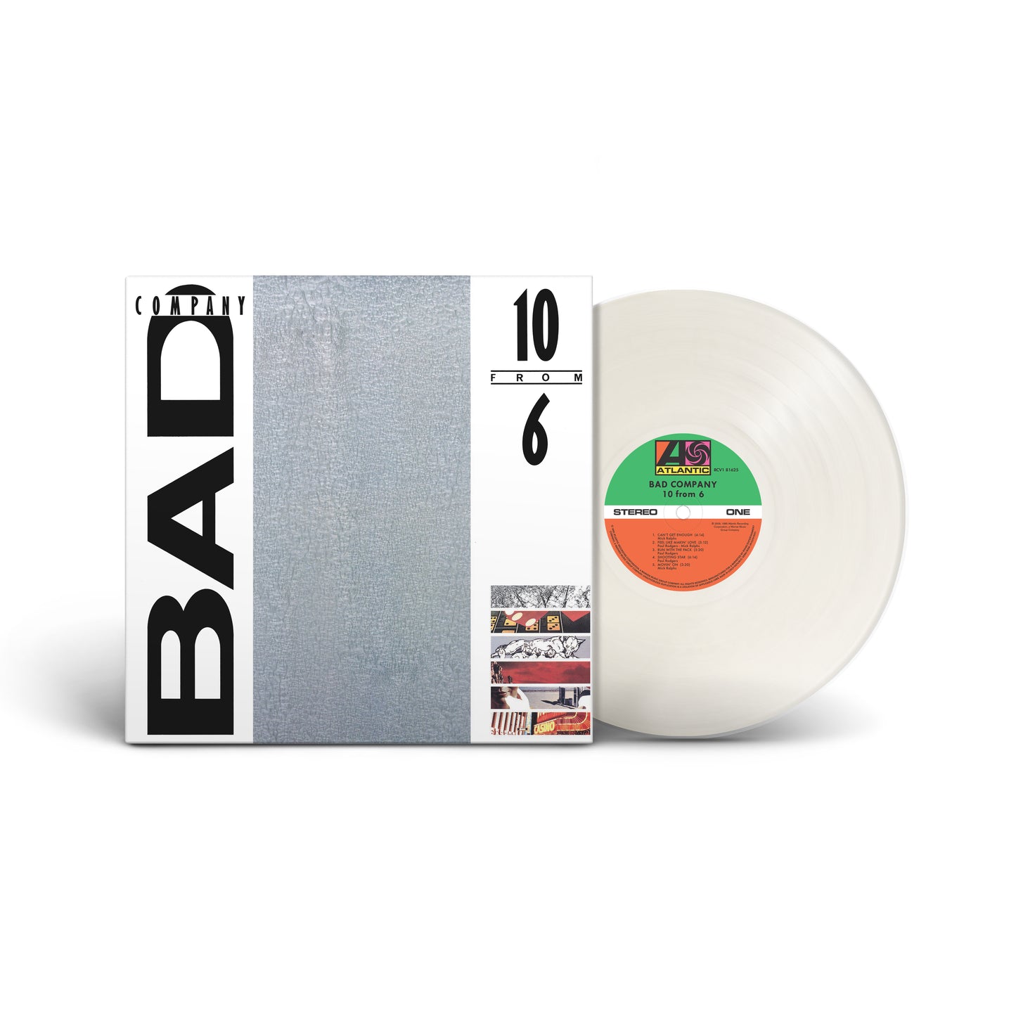 Bad Company 10 From 6 (ROCKTOBER) (Translucent Milky Clear Vinyl)