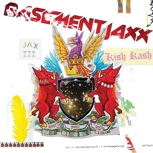 Basement Jaxx Kish Kash (RED & WHITE VINYL)