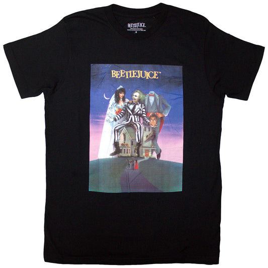 BEETLEJUICE Movie Poster Black