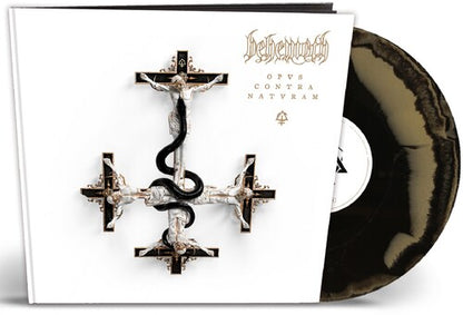 Behemoth Opvs Contra Natvram Earbook (Limited Edition, Black & Gold Ink Spot Colored Vinyl)