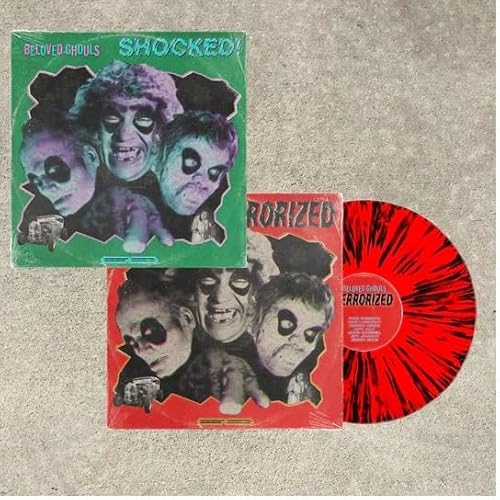 Beloved Ghouls Terrorized/Shocked (Red W/ Black Splatter Vinyl)