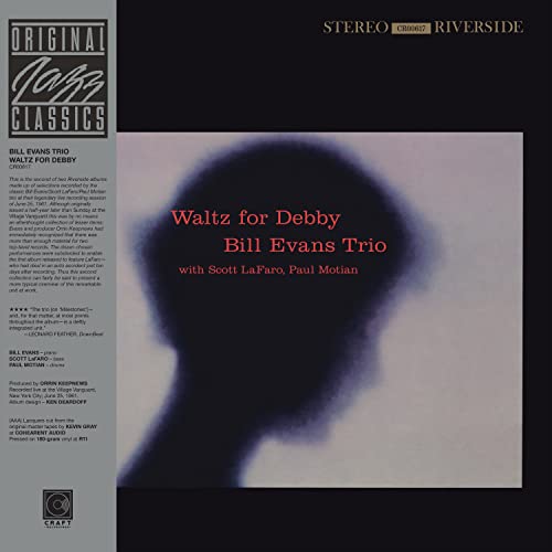 Bill Evans Trio Waltz For Debby (Original Jazz Classics Series) [LP]