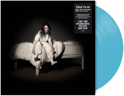 Billie Eilish When We All Fall Asleep Where Do We Go (Limited Edition, International Pressing, Baby Blue Colored Vinyl) [Import]