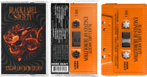 Black Label Society Engines of Demolition - Orange Shell Cassette