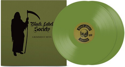Black Label Society Grimmest Hits (Limited Edition, 140 Gram Forest Green Colored Vinyl, Green, Reissue) (2 Lp's)