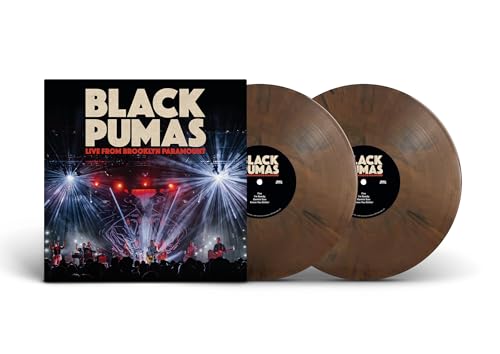 Black Pumas Live From Brooklyn Paramount (Limited Edition, Brooklyn Brownstone Colored Vinyl) (2 Lp's)