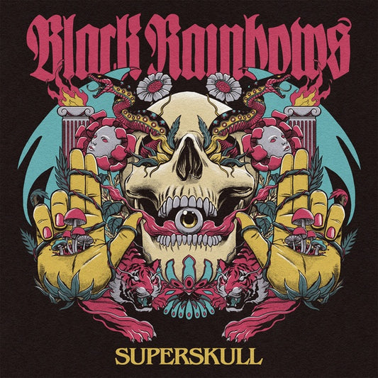 BLACK RAINBOWS Superskull (Pink/Black/Blue Vinyl)