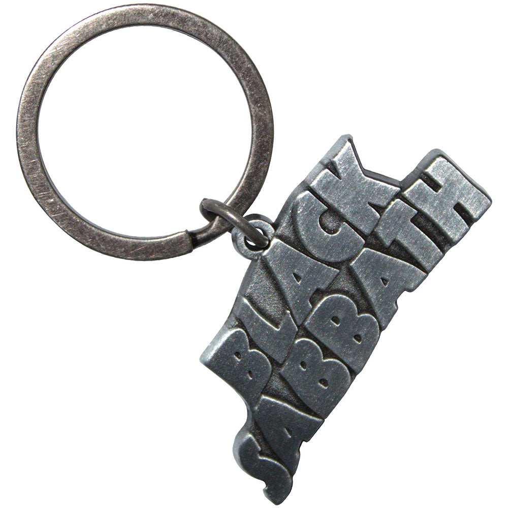 Black Sabbath Silver Wavy Logo