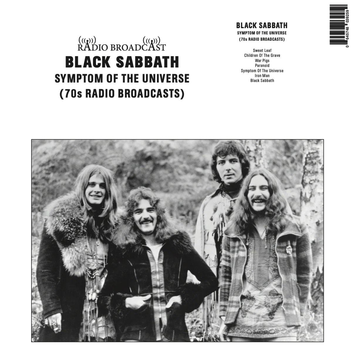 Black Sabbath Symptom Of The Universe (70s Radio Broadcast) [Import]