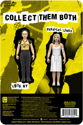 Blondie Super7 - Blondie - ReAction Figures Wv2 - Debbie Harry (Vultures) (Collectible, Action Figure)