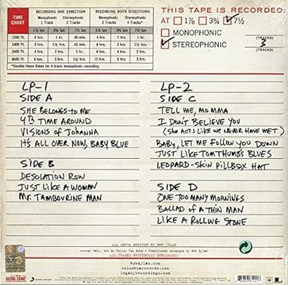 Bob Dylan The Real Royal Albert Hall 1966 Concert! (2 Lp's)