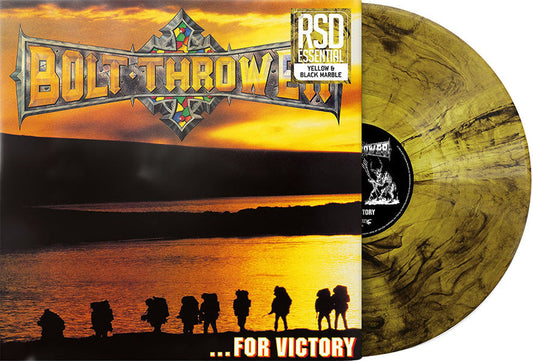 Bolt Thrower ...For Victory (Indie Exclusive) [Yellow & Black Marble Vinyl]