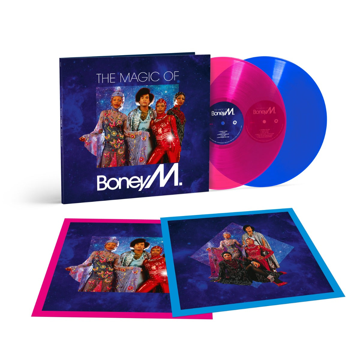 Boney M. Magic Of Boney M. (Special Remix Edition) (Transparent Magenta & Transparent Blue Colored Vinyl) (2 Lp's)